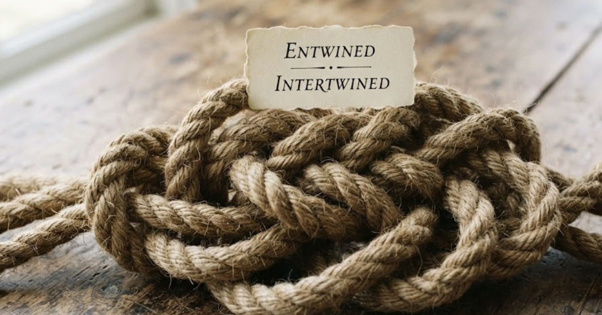 Entwined vs Intertwined: Understanding the Difference and Correct Usage