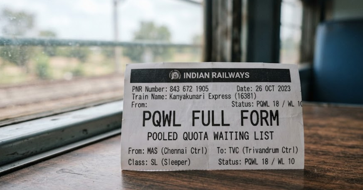 PQWL Full Form: Meaning, Status & Confirmation Chances