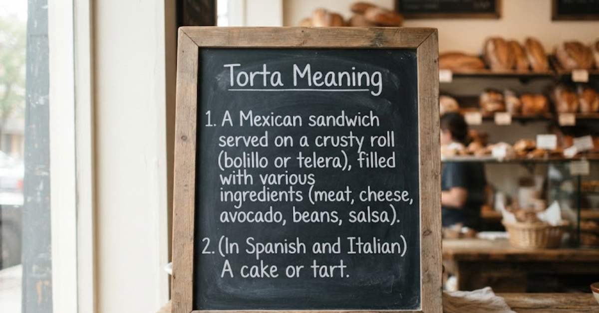 Torta Meaning: What Does "Torta" Mean?