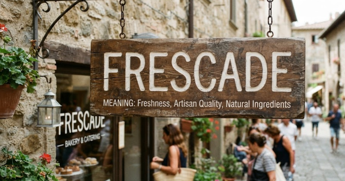 Frescade Meaning: Definition, Origin, and Usage Explained