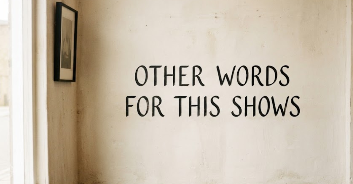 Other Words for This Shows: 20 Better Alternatives for Stronger Writing